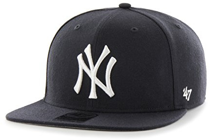 '47 Erwachsene Kappe MLB New York Yankees Sure Shot Captain, Navy, OSFA, B-SRS17WBP-NY