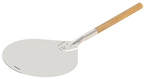 Morsø Pizzaschaufel – Langer Pizzaschieber aus Aluminium und Holz, Pizzaheber zum Backen im Outdoor Ofen, im skandinavischen Design, 72 cm lang