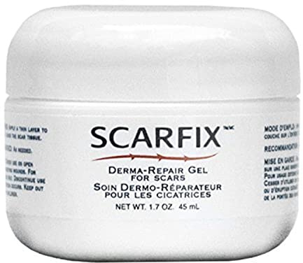 Derma Repair Gel ärrborttagningsgel för tydligare och ärrfri hud – Scarfix-gel för att minska och ta bort ärr, 45 ml