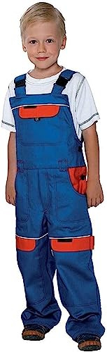 ARDON Kinder Arbeitshose Latzhose Arbeitslatzhose Kinderhose Kinderlatzhose (COOL Kid ROT)