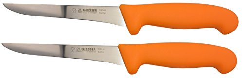Giesser kniv 2 x benkniv gul 16 cm bladlängd – profimesser