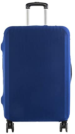 Anawakia Elastisch Einfarbig Kofferhülle Koffer Abdeckung Schutzhülle Kofferschutzhülle Kofferbezug Luggage Gepäck Cover (Blau,M 22-24 Zoll)