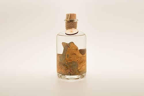 Navis Gin ADRIA - Mediterraner Premium Gin mit regionalen Botanicals von der Adria-Küste - erfrischend fruchtiger mediteranter Geschmack - originale Seekarte als Banderole - 43% Vol. - 0,5l