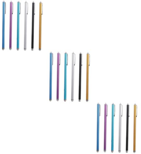 DECHOUS 18stücke Sensitiver Capacitive Stylus Stifte Für Touchscreen-geräte Für Smartphones Und Tablets Hochpräzise Eingabe Schützt Bildschirm Vor Kratzern Langlebig Und Komfortabel