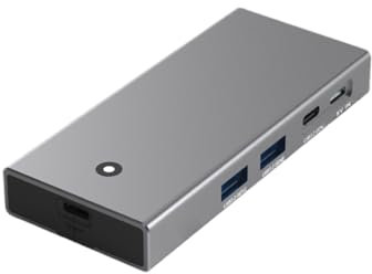 JMT M.2 SSD Enclosure NGFF/NVM E Tarjeta de expansión USB-C de doble protocolo para laptop USB Hub (MC-403)