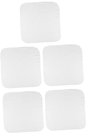 CIYODO 5piezas Paños De Filtrado De Algodón Reutilizables Para Hacer Tofu Colar Salsas y Jugo Multiusos y Lavables