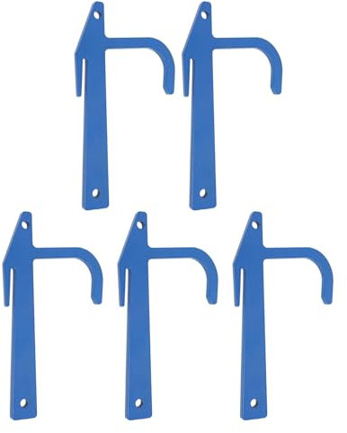 5PCS Metal Fence Stretcher, Chain Link Fence Metal Banana Clip, Fence Top Rail Fabric Hanging Tool, Steel Wire Chain Link Fence Clips Top Rail Fabric Stretching and Tensioning Tool