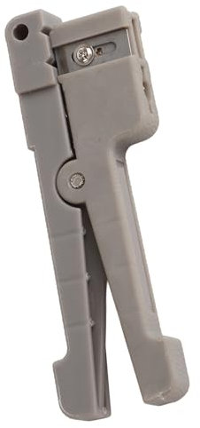 Verstellbare Klingen, Glasfaser-Pufferrohr-Abisolierer für (1 oder 8, 7 oder 32 Zoll) Koaxialkabel mit Komfortablem Griff, Leichtes, Kompaktes Werkzeug Zum Abisolieren von