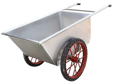 YHWKGZ Carriola, Carrello da Giardino Inossidabile Addensato, Carrelli da Trasporto for Il Trasporto di Mangimi, for Giardino, Spiaggia, Shopping, Campeggio, Sport