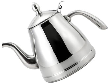 COLLBATH Edelstahl-teekessel Für Haushalts-heizwasserkessel Praktischer Haushaltskessel Teekessel Für Zuhause Heizwassertopf Mit Griff Für Tee Und Kaffee