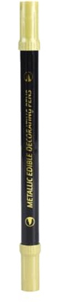 Food Decorating Pen, Edible Marker, Double Sided Pen, Fade Resistant, Easy to Decorate Dessert Fondant, Cakes, Cookies