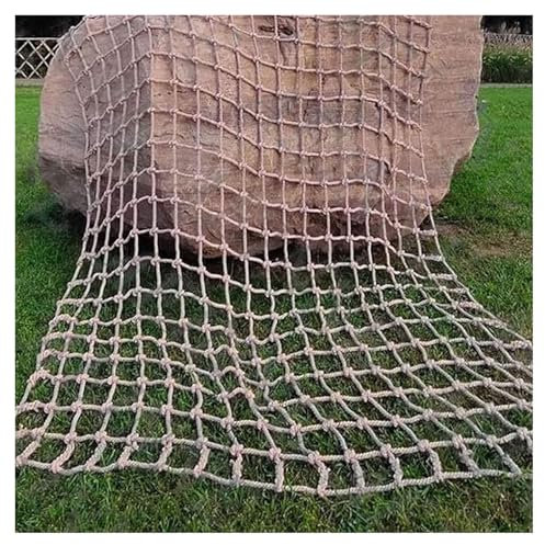 Amacthysh Kletternetze Für Kinder Und Erwachsene, Treppenbalkon-Fallnetze, Baumhausseil Für Den Außenbereich, Sicherheitsnetz,2 * 2m