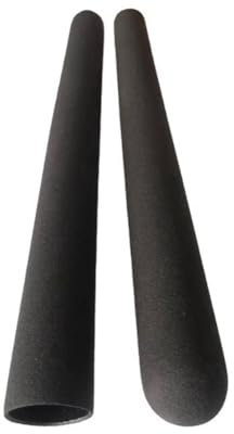 Vjsujehgy 2 Pezzi di Presine per Palestra, Protezione per Attrezzature Fitness Parti Presine Diametro Interno 25 Spessore del Tubo 2mm Lunghezza 150mm