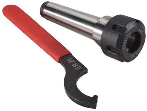 Aboiled Mt3 Er25 - Tenazas de sujeción con herramienta giratoria de fresado CNC fijo + 1 palanca