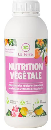 JQ LA TERRE ® CONCIME PER POMODORI BIOLOGICO 1 LITRO Concime liquido organico per pomodori e verdure che migliora il sapore e la crescita. Aumenta la qualità dei frutti e del raccolto