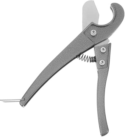 Lurrose Forbice Tagliatubi in Acciaio Apertura 32mm per Taglio Pvc e Gomma, Impugnatura Confortevole per Idraulici e Meccanici Veicoli