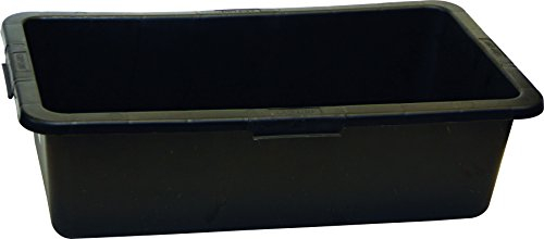 Practo PB90 Cuvelle rectangulaire 90 l, Noir, 90l