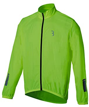 BBB Bbw-148 Bbb - Veste légère et imperméable à l'eau et au vent - Pour VTT, vélo de route et vélo urbain - X-small (jaune fluo) Mixte (lot de 1)