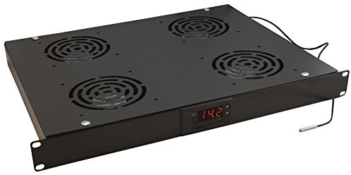 Waytex 37349 Tablett 4-Lüfter mit Thermostat 19 