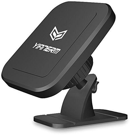 Yianerm Support de téléphone magnétique Puissant pour Tableau de Bord de Voiture avec adhésif pour Smartphones
