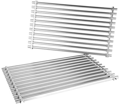 Onlyfire BBQ Grillrost ,Edelstahl Grillrost Ersatzteilfür Weber 7637, passt Spirit 200 & Spirit II 200 Series Gasgrills