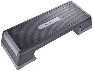 step.professional - Aerobic Steppbrett für das Workout zuhause - höhenverstellbarer Stepper bis 150kg belastbar