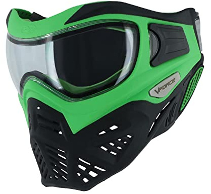 GI Sportz VForce Grill 2.0 Thermal Paintball Maske - Green/Black Venom