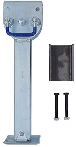 NDNCZDHC Anhängerheber-Fuß, 440–690 Mm, Höhenverstellbar, Eisenverzinkter Anhängerheber-Ständer, Drop-Leg-Tragfähigkeit, 2 Tonnen/4409 Lbs, Für Wohnmobil, Wohnmobil, Wohnmobil, Wohnwagen