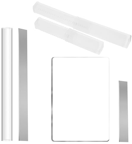 COMNICO 6 Stück Polymer Clay Cutter Werkzeug-Set, Schneidewerkzeuge aus Acrylton Töpferwerkzeug Modellier Doppelseitige Keramik Schnitzen DIY Clay Tools Kunsthandwerk Werkzeug für Töpfer Anfänger