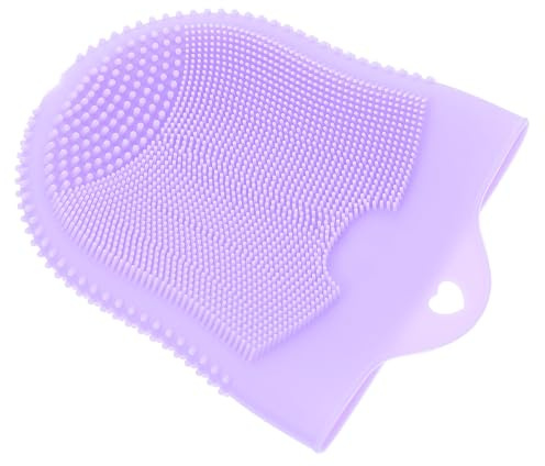Angoily Silikon-gesichtsreinigungsbürste Bequemer Handschuh-design Gesichtsreinigungswerkzeug Unterschiedliche Spitzen-dichte Hautpflege-tool Für Tiefenreinigung Leicht Und Tragbar Für