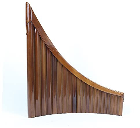 8-22 Pfeifen-Panflöte Ist Geeignet Für Studenten Anfänger Professionelle Panflöte Anfänger Panflöte (Color : Wooden support C-tune 22 tubes)