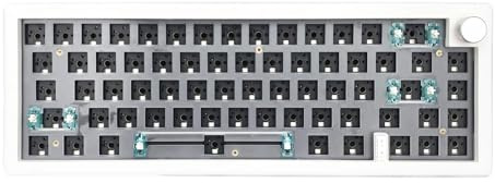 Tastiera meccanica wireless | Tastiera compatta retroilluminata RGB per giochi per PC, tastiera wireless a 67 tasti con manopola multimediale | Kit tastiera meccanica Rbg | Telaio della tastiera per | giochi per PC, tastiera wireless a 67 tasti con multimediale | Kit tastiera meccanica Rbg | della tastiera pe
