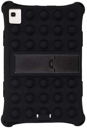 SOENS Kompatibel mit Teclast T40 T40S M40 Plus Pro 10,4 Zoll 2021 Hülle aus weichem Silikon for Kinder T40 5G T50 Tablet-Ständerhüllen(Color:Black,Size:for Teclast M40)