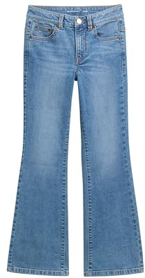 TOM TAILOR Flickjeans utsvängda, 10152 – Mid Stone Bright Blue Denim, 134