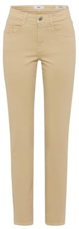 Style Mary Five-Pocket jeans i premium denim, 54 Mandel, 31W x 32L