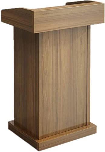 Podium Bodenrednerpult Holzpodest Tisch Hosting Empfangstresen Präsentationspodium Rednerpultständer Rednerpult Rednerpult Kirche für Kirchen (B wie abgebildet)