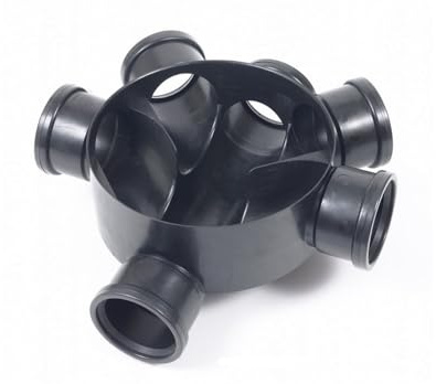 Clark-Drain 320mm Manhole Inspection Chamber, Underground Drainage Manhole, 5-Intel Base (Chamber Base 5 Intel)