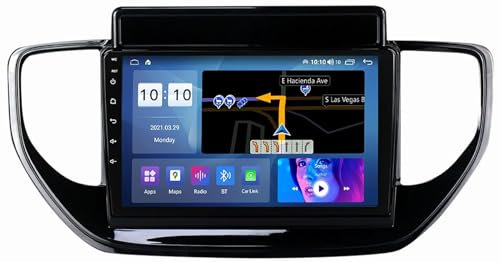Generico Android 12.0 Autoradio Radio per M-Odern Solar 2 2020-2021 Navigazione GPS Satellitare 9'' Touchscreen Lettore Dvd Multimediale Ricevitore FM BT con 4G 5G WiFi SWC DSP Mirror Link Carplay M1
