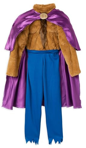 Disney Store Official, La Bella y la Bestia, Bestia, Disfraz Infantil, Conjunto de 4 Piezas con Mono, Capa, Guantes y Tocado