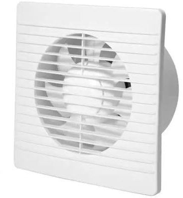 Extractor de aire eléctrico de 4, 6 y 8 pulgadas for inodoro, potente extractor silencioso for el hogar, ventilador de ventilación de conducto de pared for cocina.(6inch)