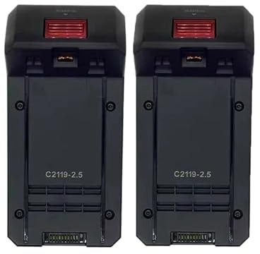 Batteria Ricaricabile For Aspirapolvere Wireless Da 29,6 V 2500 MAh, Compatibile Con Midea, P7/P7Flex/P7Max/P7Young/Q8 BP28825A(2pcs)