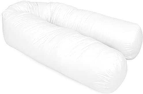 Linnea Traversin 180 cm GRIZZ'LIT FLOTEX Fibre Creuse Polyester