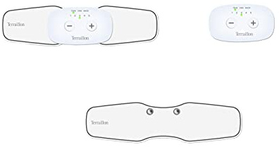 TERRAILLON - EASY CARE MULTIZONES - Appareil portatif d'électrostimulation, EMS, TENS, MASS, 15 programmes, 15 niveaux d'intensité, Electrodes sans fil infrarouge