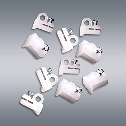 10 Stck. SeGaTeX Gardi-Bord Endstopper Endstück für Aluschiene 521 6mm Laufnut
