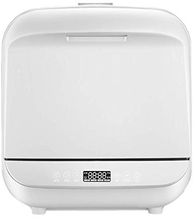 Mini Dishwasher, Compact Countertop Dishwasher, 5 L Water Requirement, LED Display, Touch Control Operation [Energy Class A]