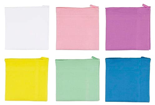 AC - Pack de 12 paños de Microfibra para vajillas - Especial Superficies rugosas y metálicas, Trapo, bayeta, Limpieza, Gran absorción, hogar - 50 x 50 cm - Colores Surtidos