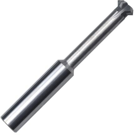 VHM Vor- und Rückwärtsentgrater Fasenfräser 3-12mm - Ø3x90°x50mm, Vollhartmetall