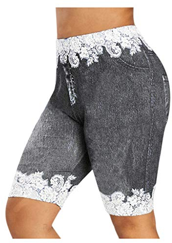 Radlerhose Damen Kurze Shorts Gym Shorts Booty Scrunch High Wasit Sport Shorts Nahtlose Sporthose Kurz Leggings Für Yoga Gym Fitness Poledance Premium Shapewear Damen Hose