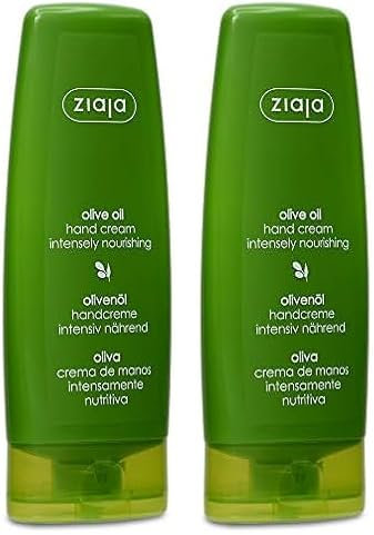 Ziaja Oliva crema de manos y uñas 80ml (Paquete de 2)