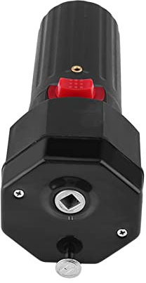 Schwarzer Elektrischer BBQ-Grill-Röstmotor, Isoliert, Geräuscharm, Langlebig, mit Variablem Geschwindigkeitssystem, Geringer Energieverbrauch, Starke Belastbarkeit,